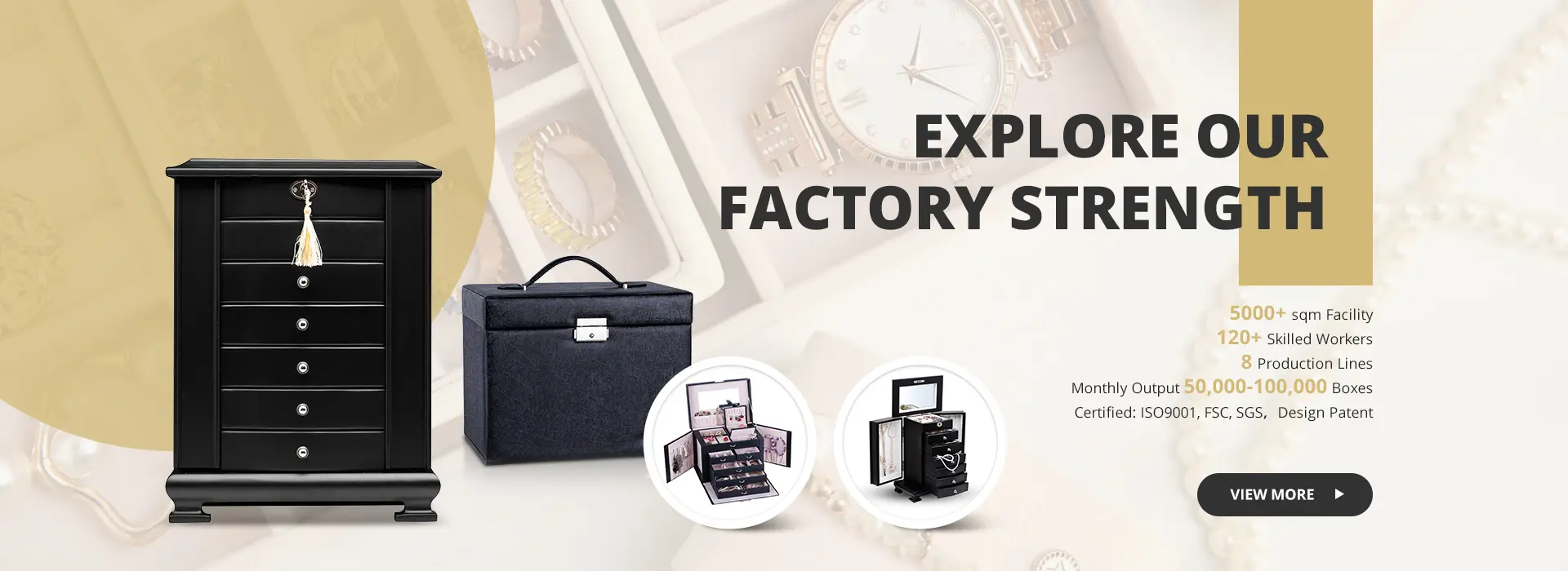 OEM Initial Jewelry Box