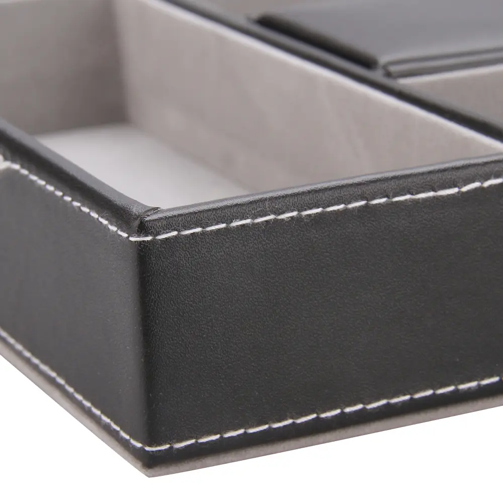 Fashion PU table storage tray for coins or accessories | WG013