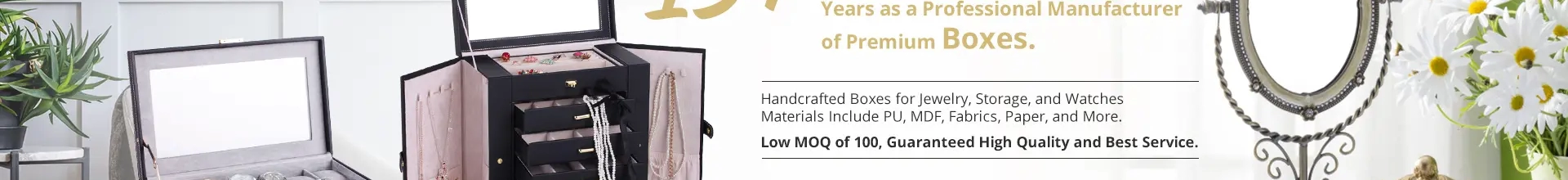 ODM Walnut Jewelry Box
